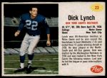 #23 Dick Lynch 