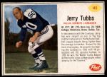 #145 Jerry Tubbs 