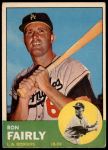 #105 Ron Fairly Blue Strip 