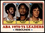 #238 ABA Rebounds Leaders Artis Gilmore / Mel Daniels / Bill Paultz 