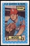 #34 Wilbur Wood 1973 K reads 199 