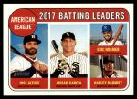 #1 AL Batting Leaders Jose Altuve / Eric Hosmer / Hanley Ramirez / Avisail Garcia 