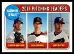 #10 NL Pitching Leaders Zach Davies / Clayton Kershaw / Zack Greinke 