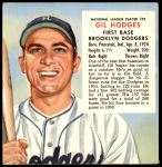 #22 Gil Hodges No Tab  