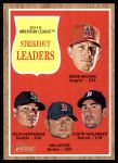 #59 AL Strikeout Leaders Jered Weaver / Felix Hernandez / Jon Lester / Justin Verlander 