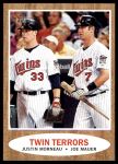 #351 Twin Terrors Justin Morneau / Joe Mauer 