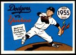 #52 1955 Dodgers vs. Yankees   Johnny Podres 
