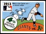 #11 1913 A's / Giants Christy Mathewson 