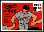 #57 1959 Dodgers / White Sox Duke Snider 