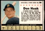 #130 Don Hoak  Hand Cut 