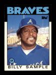 #98 Billy Sample 