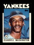 #122 Claudell Washington 
