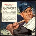 #2 Hank Bauer No Tab 