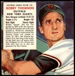 #25 Bobby Thomson No Tab 