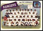 #41 Rangers Team Checklist Pat Corrrales 