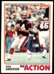 #39 In Action Ken Anderson 