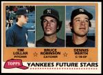 #424 Yankees Dennis Werth  /  Tim Lollar  /  Bruce Robinson 