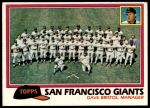 #686 Giants Team Checklist  