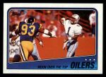 #102 Oilers Leaders Mike Rozier / Ernest Givins / Keith Bostic / Ray Childress / Al Smith 