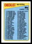 #394 Checklist 1-132  