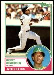 #180 Rickey Henderson 