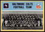 #13 Baltimore Colts Team  