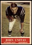 #12 Johnny Unitas 