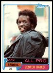 #20 Lester Hayes 