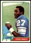 #203 Luther Bradley 