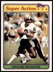 #379 Super Action Archie Manning 