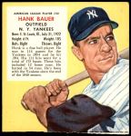 #22 Hank Bauer No Tab 