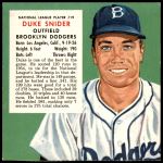 #19 Duke Snider No Tab 