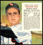 #4 Nellie Fox No Tab 