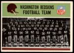#183 Washington Redskins Team  