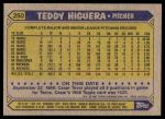 1987 Topps #250 Teddy Higuera<br />B87T-U 250<br /><a class='button AddToCart' data-ajax='true' data-ajax-mode='replace' data-ajax-update='#cart-info' href='/AddToCart?itemId=6516769&quantity=1&type=0'>Add To Cart</a>
