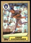 1987 Topps #423 Jaime Cocanower<br />B87T-U 423<br /><a class='button AddToCart' data-ajax='true' data-ajax-mode='replace' data-ajax-update='#cart-info' href='/AddToCart?itemId=6516942&quantity=1&type=0'>Add To Cart</a>