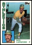 #629 Rick Langford 