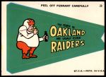 #28 Oakland Raiders  