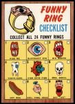 #15 Funny Ring Checklist  