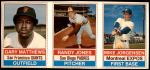 Gary Matthews / Randy Jones / Mike Jorgensen 