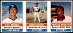 Don Money / Dennis Eckersley / Fergie Jenkins 