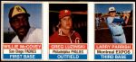 Willie McCovey / Greg Luzinski / Larry Parrish 