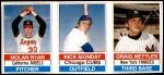 Nolan Ryan / Rick Monday / Graig Nettles 