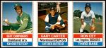 Bert Campaneris / Gary Carter / Ron Cey 