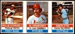 Willie Stargell / Al Hrabosky / Amos Otis 