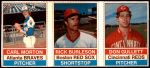 Carl Morton / Rick Burleson / Don Gullett 