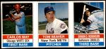 Carlos May / Tom Seaver / Brooks Robinson 