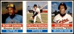 Bobby Darwin / Fritz Peterson / Rod Carew 