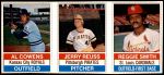 Al Cowens / Jerry Reuss / Reggie Smith 