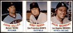 John Hiller / Bobby Murcer / Rick Monday 